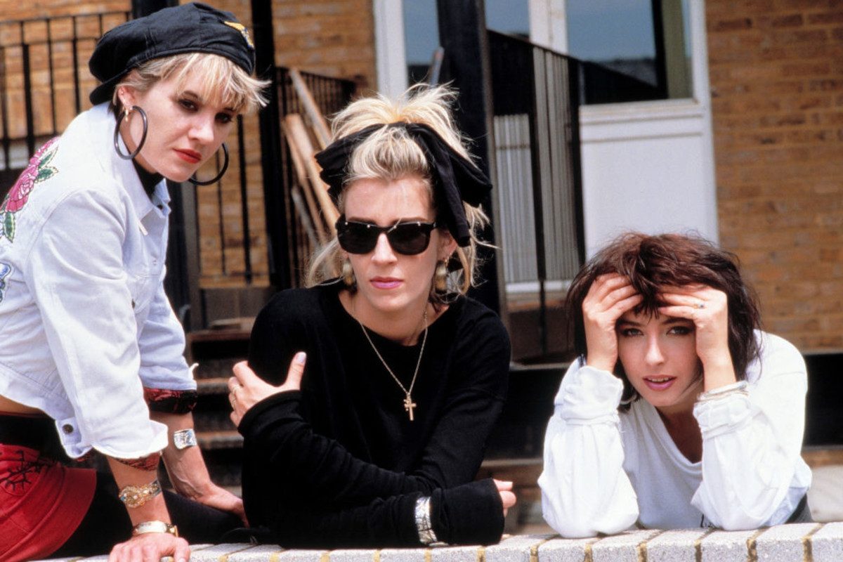 Bananarama group portrait, London, 1986