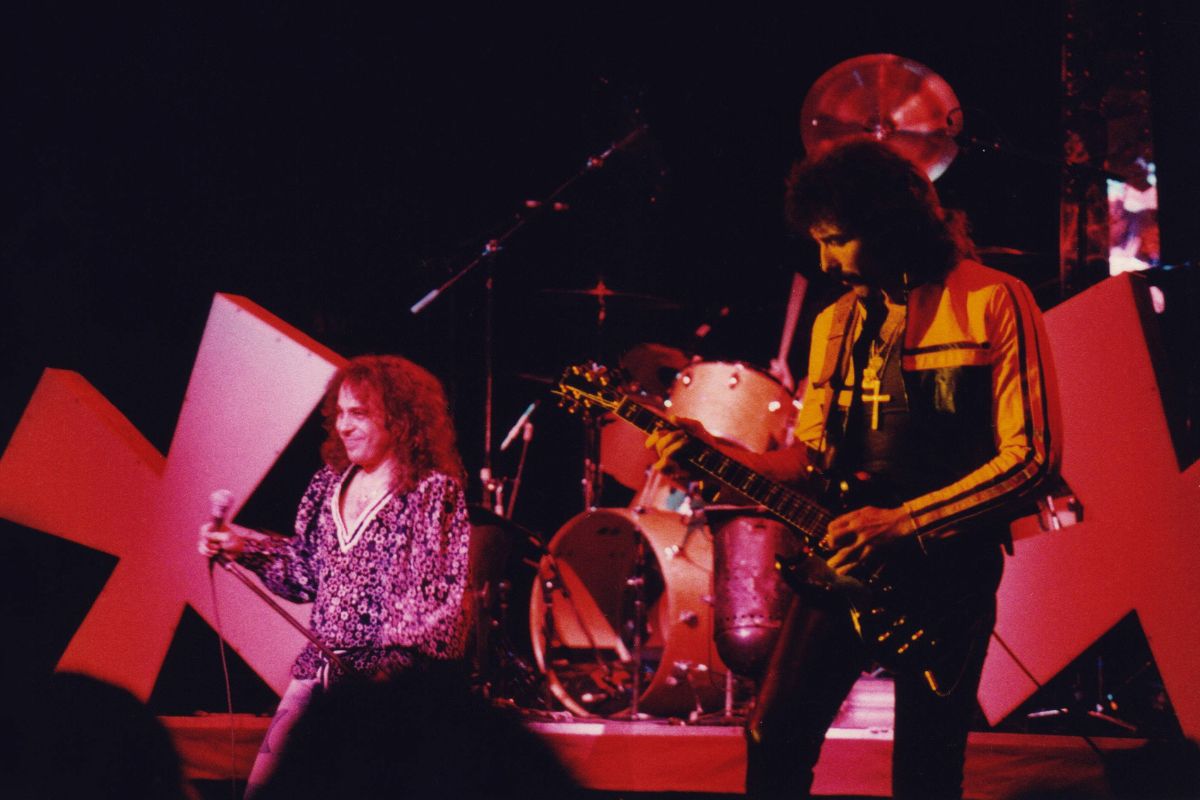 Black Sabbath 1981, L-R Ronnie James Dio, Tony Iommi