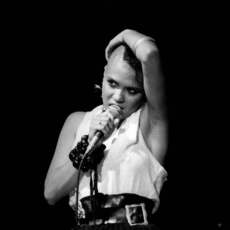 Anabella Lwin of Bow Wow Wow, 1981