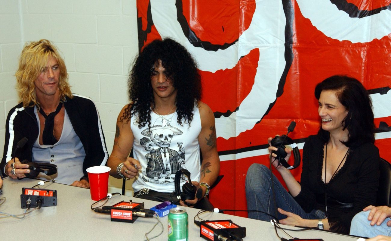 Duff McKagan and Slash of Velvet Revolver, 2004