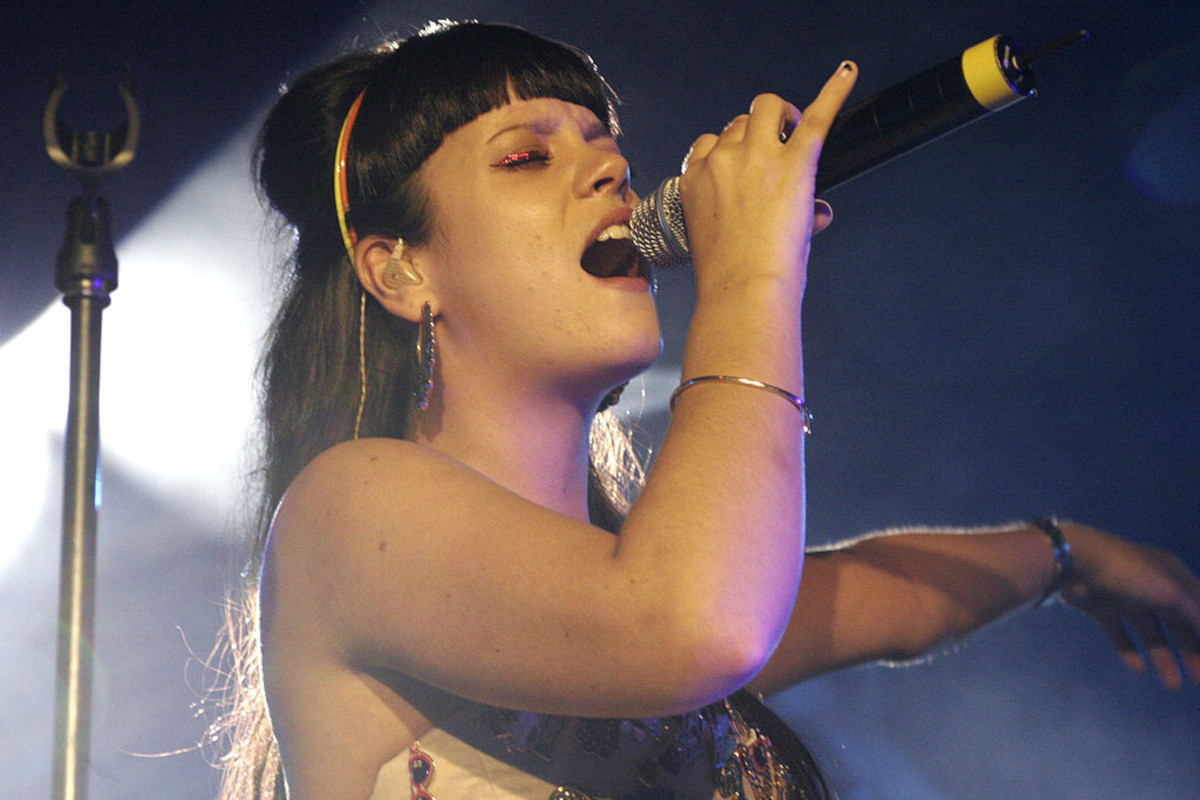 Lily Allen during Lily Allen in Concert - November 6, 2006 at The Astoria in London