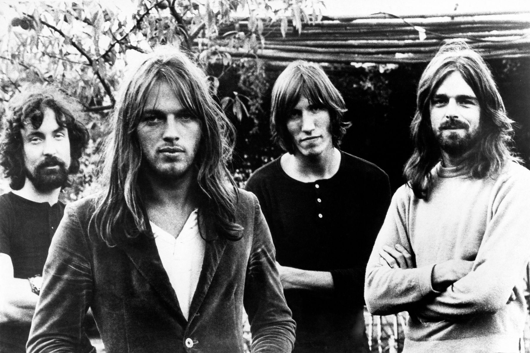 Pink Floyd, 1973. From left, Nick Mason, David Gilmour, Roger Waters, Rick Wright